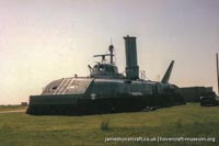 BH7 being moved to The Hovercraft Museum